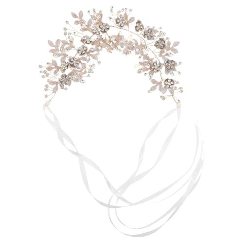 Beavorty Für Anlässe Mädchengeburtstage Brautschmuck Stirnband Partys Krone Mit Brautgöttin Blume Besondere Goldene Blumen Hochsteckfrisur Boho Brautjungfern – Hochsteckfrisuren von Beavorty