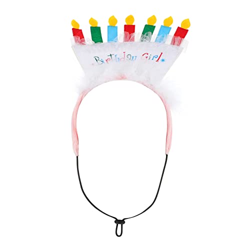 Beavorty Geburtstag Stirnband Mädchengeburtstag Haarband Geburtstagstorte Stirnband Kindergeburtstag Haarreifen Haarschmuck Für Geburtstagsfeiern Stoff Bilden Baby Geburtstagskuchen von Beavorty