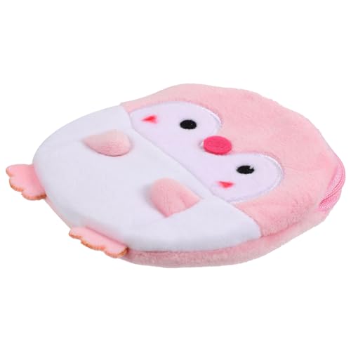 Beavorty Pinguin Plüsch Geldbörse für Kinder Erwachsene Tragbare Kleine Münzgeldbörse Süße Plüschgeldbörse für Reisen RFID Sicher Weiches Material von Beavorty