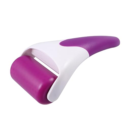 Beavorty Eisroller für Gesicht Gesichtsmassagegerät Kühlendes Rollmassagegerät mit Langem Griff für Frauen Schmerzlinderung bei Rötungen und Falten Hautpflegemassagegerät von Beavorty