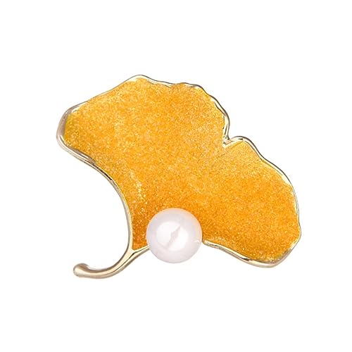 Beavorty Ginkgo Perlen Brosche für Legierung für Hochzeiten Partys Jubiläen und Alltag als für Besondere Anlässe Beavorty Ginkgo Perlen Brosche für Legierung für Hochzeiten Partys Jubiläen und Alltag als für Besondere Anlässe von Beavorty