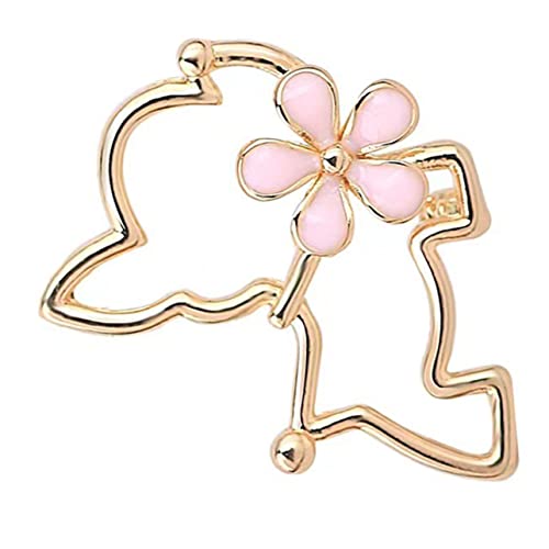 Beavorty Goldene Katzenbrosche Anstecknadel für Damen Stilvolle Anstecknadel mit Einzigartigem Design für Anzüge Jacken Modeaccessoires Langlebig Kreativ von Beavorty