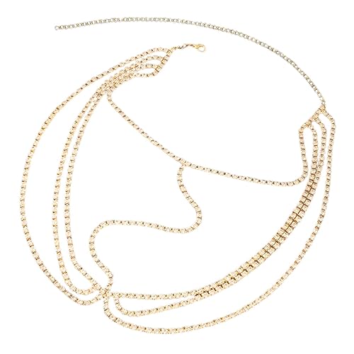 Beavorty Goldenes Stirnband Mit Strass-kette Für Damen Geschmackvoll Verarbeitet Für Hochzeiten Partys Und Fotoshootings Elegant Und Fein von Beavorty