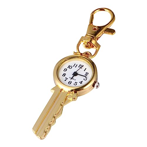 Beavorty Rauchquarz Anhänger Vintage Taschenuhr Schlüsselanhänger Schlüsselform Quarzuhr Hängender Anhänger Aus Hochwertigem Material Für Langlebigen Gebrauch von Beavorty