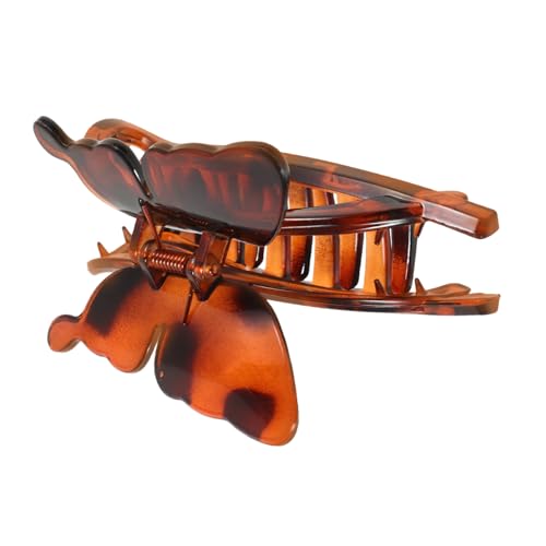 Beavorty Haarklammern Für Frauen Groß Schmetterlingsform Für Dünne Dicke Lockige Haare Haarreifen Haarspangen Vielseitig Einsetzbar Zum Sport Waschen Schminken von Beavorty