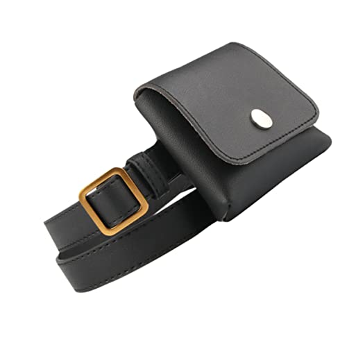 Beavorty Gürteltasche Aus Stoff Für Damen Hüfttasche Schwarz Brusttasche Retro Casual Umhängetasche Multifunktions Mit Platz Für Telefon Geldbörse Und Schlüssel von Beavorty