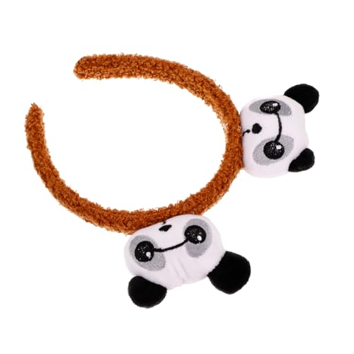 Beavorty Haarband im chinesischen Stil abschmink haarband make up haarband Pandaohren Stirnband Elastisches Stirnband für Mädchen Make-up-Stirnband Cartoon-Stirnband Haarband für Mädchen von Beavorty