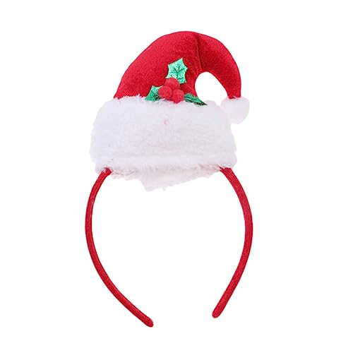 Beavorty Haargummis Weihnachts Haarreif Tragegurte Haarband Weihnachtskopfschmuck Kapuzenpullover Haarbänder Für Weihnachtsmützen Weihnachtskopfbedeckung Stirnband Kind Weihnachten von Beavorty