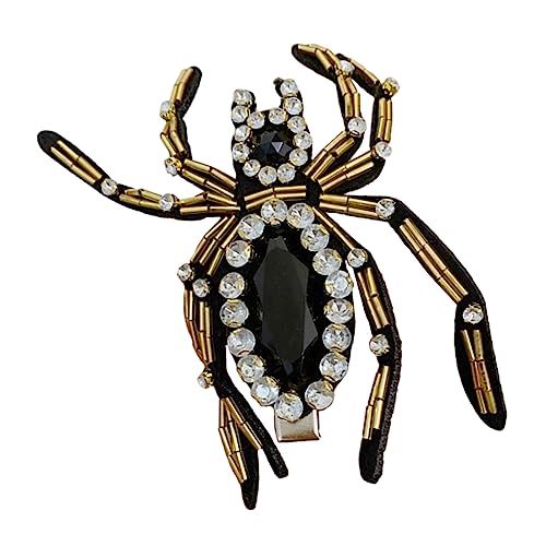 Beavorty Sparkly Rhinestone Spider Hair Clip Für Halloween Eleganter Haarschmuck Für Damen Und Mädchen Für Kostümpartys Und Besondere Anlässe von Beavorty