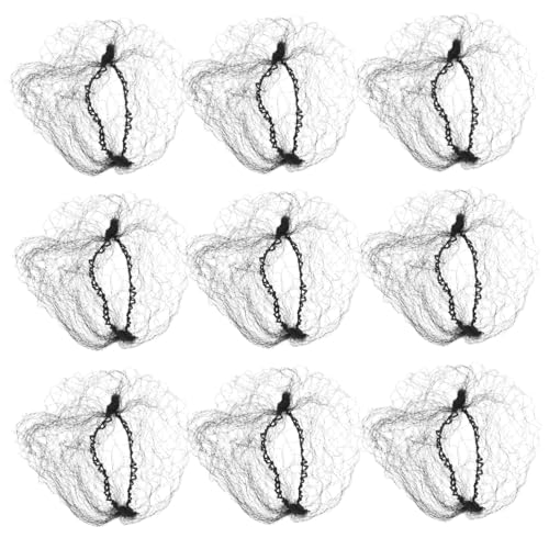 Beavorty Unsichtbare Haarnetze Aus Elastischem Netzgewebe 100er-pack Schwarz Bequem Für Frauen Haarnetze Aus Nylonmaterial Für Arbeit Und Veranstaltungen von Beavorty