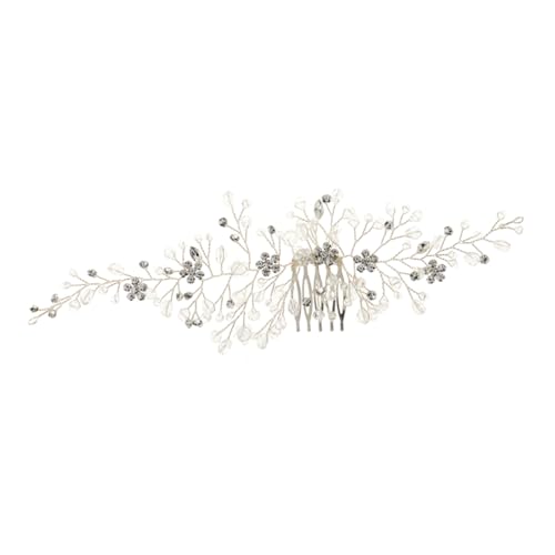 Beavorty Haarschmuck Brautschmuck Hochzeit Haarkamm Strass Haarschmuck Für Frauen Brautschmuck Accessoire von Beavorty