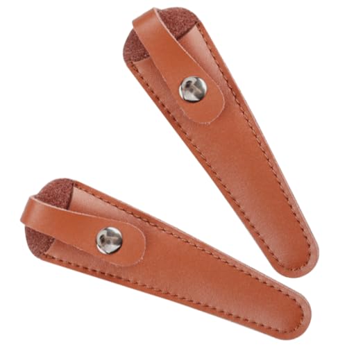 Beavorty Haarschneidescheren-schutztasche 2 Stück Pu-leder Scherenhalter Friseur-werkzeug-organizer von Beavorty