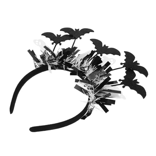 Beavorty Halloween Fledermaus Stirnband Haarreif Für Frauen Party Cosplay Accessoire Festival Kopfbedeckung Verkleidung Gruseliges Design Komfortabel Leicht von Beavorty