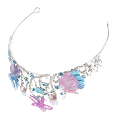 Beavorty Handgefertigte Meerjungfrau Tiara für Mädchen Langlebige Legierung Meerjungfrauenkostüm Haarreif mit Leichtes Kopfband für Hochzeit Geburtstag und Partyaccessoire Beavorty Handgefertigte Meerjungfrau Tiara für Mädchen Langlebige Legierung Meerjungfrauenkostüm Haarreif mit Leichtes Kopfband für Hochzeit Geburtstag und Partyaccessoire von Beavorty