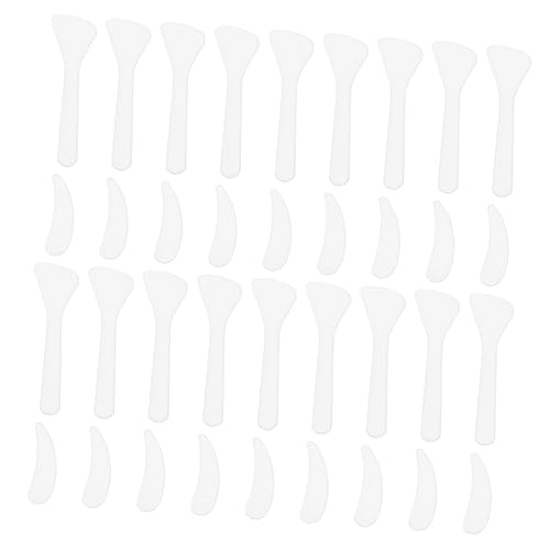 Beavorty Hautpflege-zubehör 100 Stück Plastik-maskencreme-löffel Zum Einfachen Entnehmen Von Anwendungsproben von Beavorty