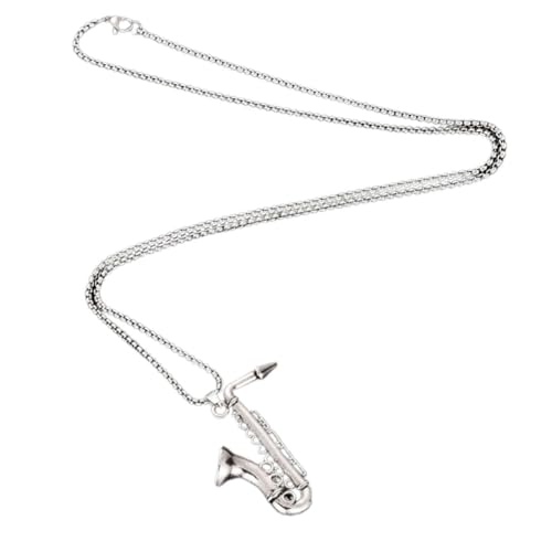 Beavorty Herren Hip Hop Anhänger Kette Robustem Große Auffällige Sweater Chain Halskette für Alltag und Vielseitige Outfits Langlebiges Schmuckaccessoire von Beavorty