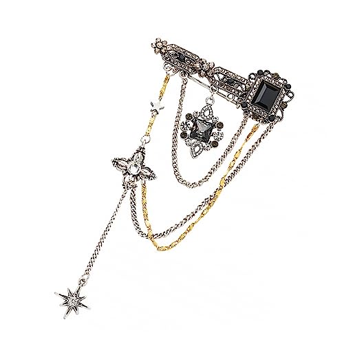 Beavorty Hexagramm Stern Brosche Kreative Mode Brosche Einzigartigem Design für Kleidung Taschen und Accessoires als von Beavorty