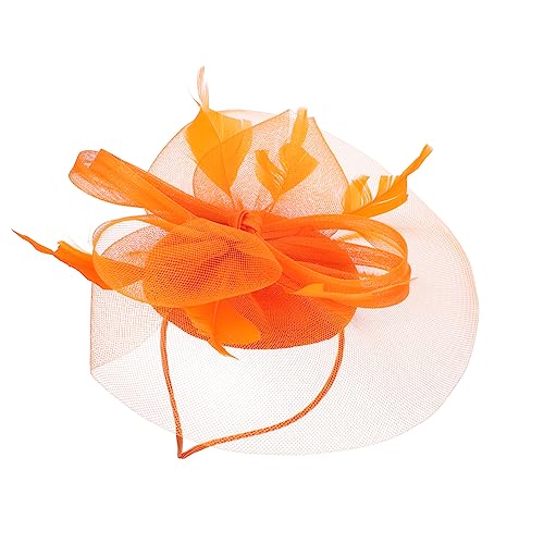 Beavorty Hochzeits-Kopfschmuck Für Die Braut Haarschmuck Für Damen Modische Stirnbänder Fascinator-Stirnband Fascinator-Stirnband Für Damen Fascinator-Stirnband Für Damen Hut von Beavorty