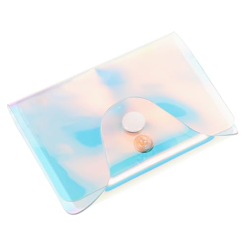 Beavorty Holografische Transparente Organizer-Tasche Für Karten Fächer Für Reisen Sport Und Shopping Und Leicht Stilvoller Kreditkartenhalter von Beavorty