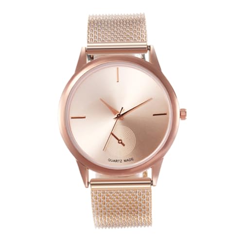 Beavorty Damenuhr Damen Armbanduhr Mädchen Freizeituhr Einstellbar Student Uhr Legierung Leichtes Schlichtes Design von Beavorty