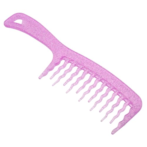 Beavorty Strukturkamm Mit Breiten Zähnen Für Lockiges Haar Friseurkamm Zum Entwirren Und Styling Kleiner Kamm Aus Langlebigem Material Für Damen von Beavorty