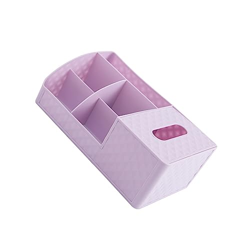 Beavorty Stifthalter Kasten Vanity-organizer-fach Organizer Zur Aufbewahrung Von Hautpflegeprodukten Stift Kosmetische Aufbewahrungsbox Kleiner Grammmaßstab Gewebe Container Violett Halter von Beavorty