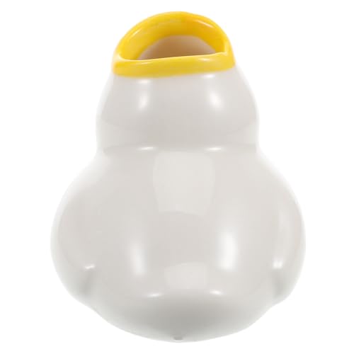 Beavorty Zahnbürstenhalter Aus Keramik in Entenform Süßer Badezimmerdekor Organizer Für Zahnbürsten Und Rasierer Kompakt Und Funktional Für Jedes Badezimmer von Beavorty