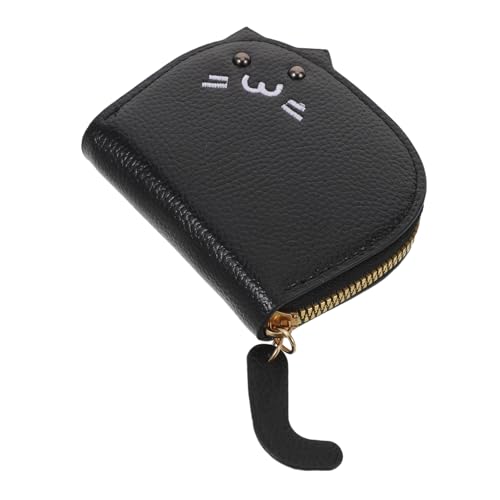 Beavorty Kleine Katzen-münzbörse mit Mehrlagigem Fach Sicherer Reißverschluss Kompakte Reise-geldbörse Multifunktionaler Kartenhalter Stilvolle Damen-kleingeldtasche Perfekter Organizer für von Beavorty