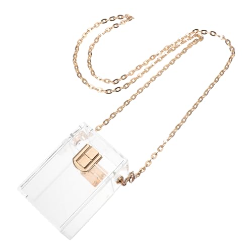 Beavorty Kleine Geldbörse Münzbörse Damen Münzbeutel Kleiner Beutel Mit Kette Schlüsselbörse Lippenstifttasche Umhängegeldbörse von Beavorty