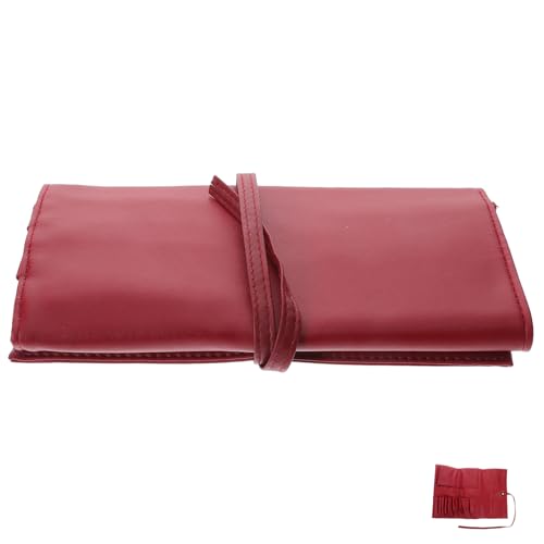 Beavorty Kosmetik-Aufbewahrungstasche Make-up-Tasche Aus Robustem Pu Kosmetik-Organizer-Tasche Für Reisen Schminktasche Mit Pinselhalter Für Make-up-Pinsel Tragbarer Beavorty Kosmetik-Aufbewahrungstasche Make-up-Tasche Aus Robustem Pu Kosmetik-Organizer-Tasche Für Reisen Schminktasche Mit Pinselhalter Für Make-up-Pinsel Tragbarer von Beavorty