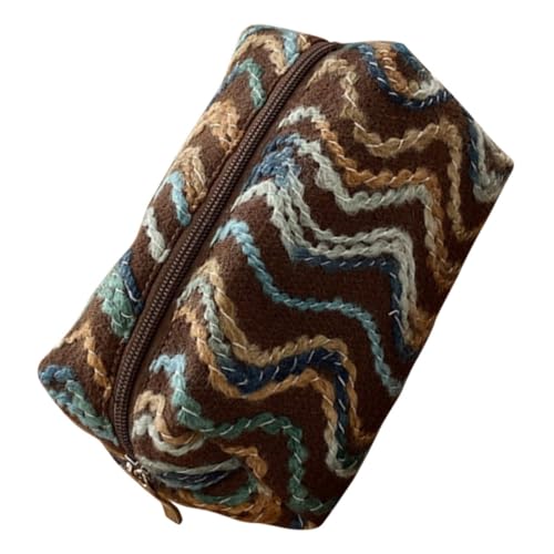 Beavorty Personalisierte Make-up-Tasche mit Reißverschluss Kompakte Reise-Make-up-Tasche für Damen-toilettenartikel von Beavorty