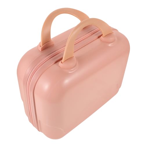 Beavorty Kosmetiktasche Mit Fächern Hartschalen-Kosmetikkoffer Für Mädchen Reise-Make-up-Organizer Aus Abs Und Polyester Tasche Mit Elastischem Riemen Leicht Tragbar Für von Beavorty