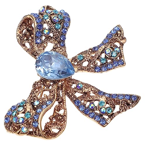 Beavorty Bowknot Brosche Pin Mit Sicherheitsnadel Mode Brosche Für Schal Und Kragen Langlebig Und Rostfrei von Beavorty