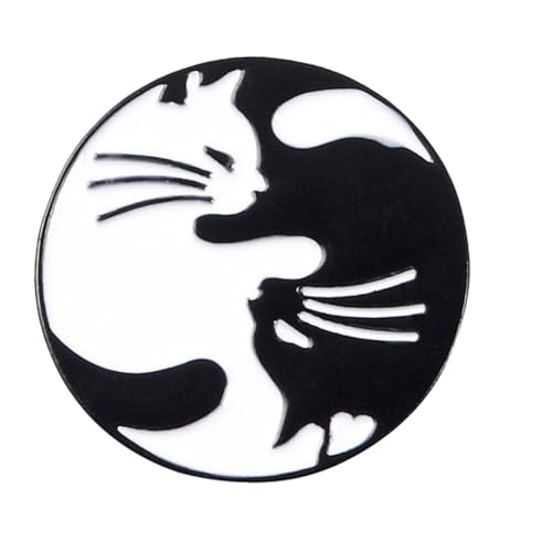 Beavorty Katzenbrosche Cartoon Brosche Legierung Kleine Niedliche Tierbrosche für Jeans Taschen und Kleidung von Beavorty