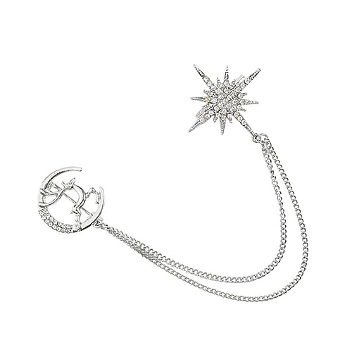 Beavorty Kreative Reh Brosche Anstecknadel mit Dekorativer Kette Einzigartiger Modeschmuck für Jacken Kleider Shirts für Frauen zu Besonderen Anlässen von Beavorty