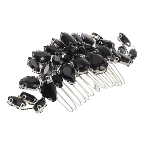 Beavorty Kristall Haarkamm Hochzeitskleid Hochzeitskopfschmuck Für Frauen Kristall Braut Hochzeitshaarkamm Damenhaarschmuck Haarkämme Für Brautjungfern Haarkämme Zum Stylen Metall von Beavorty
