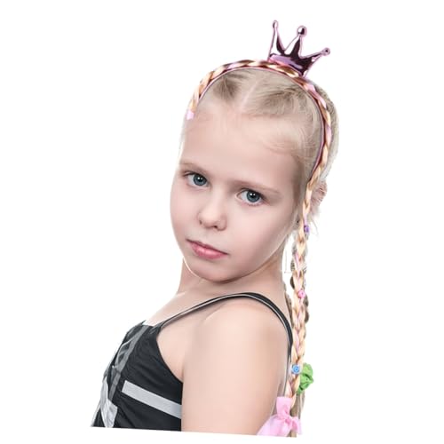 Beavorty Krone Haarband Mit Krone Für Party Junge Mädchen Aus Hochwertigem Material Sicher Und Geruchsneutral Design Schmutzabweisend Für Tanz Und Bühne von Beavorty