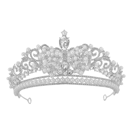 Beavorty Tiara-kopfschmuck Strasssteinen Für Frauen Hochzeitstiara Dekorativer Kopfschmuck Für Hochzeit Party Festival Und Fotografie von Beavorty
