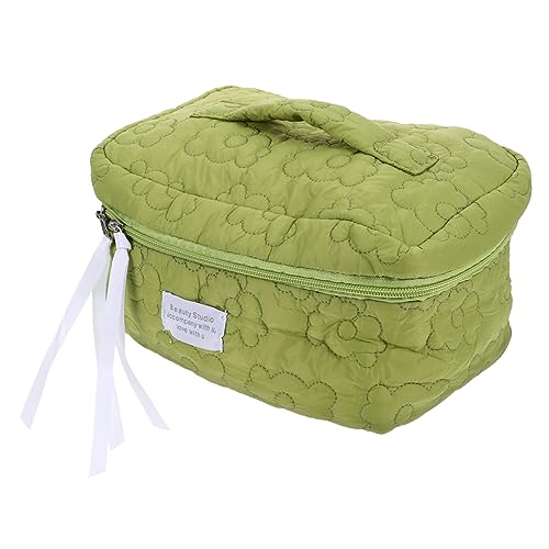 Beavorty Tragbare Make-up-Tasche Mit Großem Fassungsvermögen Kulturbeutel Für Damen Kosmetik-Aufbewahrungstasche Für Reisen Make-up-Organizer-Tasche Mit Reißverschluss von Beavorty