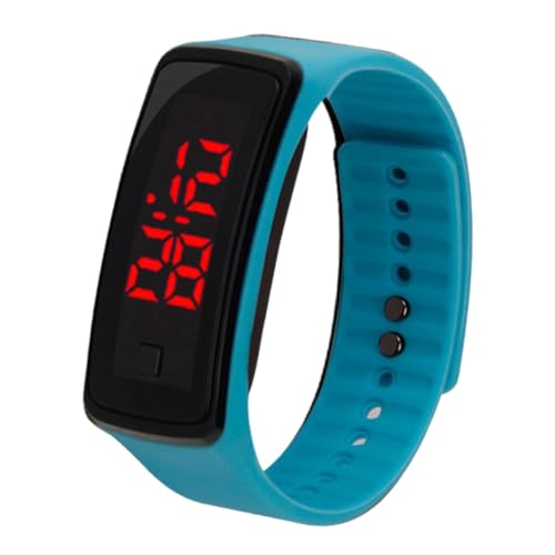 Beavorty LED Kinderuhr Multifunktionale Digitale Armbanduhr Verstellbares Silikonband Unisex Design Outdoor Sportuhr für Jungen und Mädchen von Beavorty