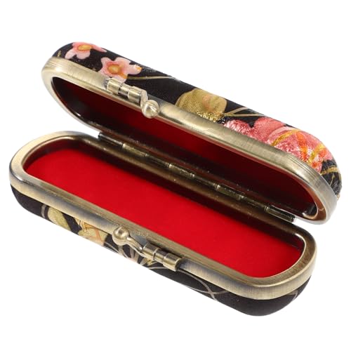 Beavorty Lippenstifthalter Mit Spiegel Lippenstiftetui Für Damen Aufbewahrungsbox Für Lippenstift Organizer Für Handtasche Platz Für Schlüssel Und Münzen von Beavorty