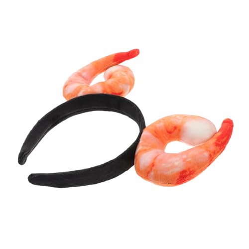Beavorty Lustiges Garnelen-haarband Seafood-kopfschmuck Für Halloween Cosplay Geburtstagsfeiern Festivals Perfektes Accessoire Für Meeresthemen Veranstaltungen von Beavorty