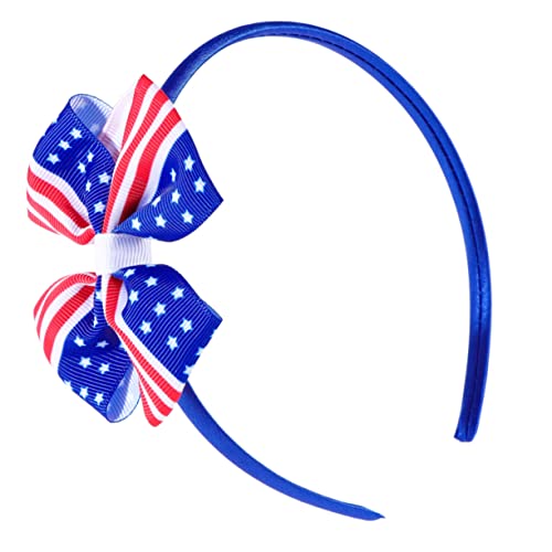 Beavorty Haarschmuck Haar Klammern Patriotische Haarspange Bowknot-haarspange Patriotische Haarnadel Krawatte Damen Banner von Beavorty