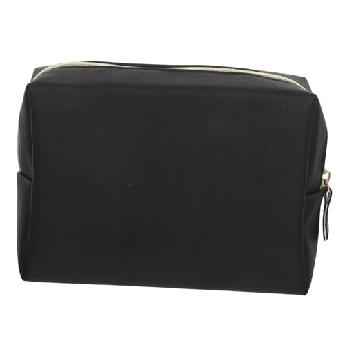 Beavorty Make -up -Aufbewahrungstasche Für Frauen Make -up -fälle Für Reisen Tragbare Reisebeutel Frauen -toilettenbeutel Schwarz Metall von Beavorty