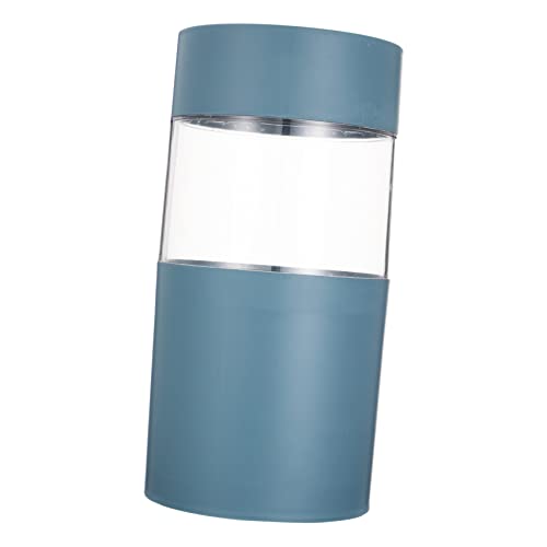 Beavorty Aufbewahrungsbox Für Kosmetikpinsel Mit Belüftungsdesign Wasserdichtem Deckel Silikonbuchsen Und Interner Aufbewahrung Für Make-up-Pinsel Und Augenbrauenstift von Beavorty