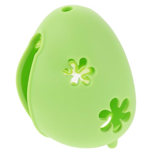 Beavorty Make-up Schwamm Aufbewahrungsbox Silikon Organizer mit Belüftung und Fächern Kompakter Kosmetikschwammhalter für Nass Trockenanwendung Reisefreundlich Grün von Beavorty