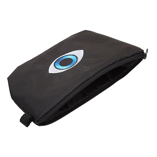 Beavorty Evil Eye Kosmetiktasche Für Damen Große Tragbare Make-up-Tasche Und Praktisch Für Reisen Mit Genügend Platz Für Toilettenartikel Und Kosmetik von Beavorty