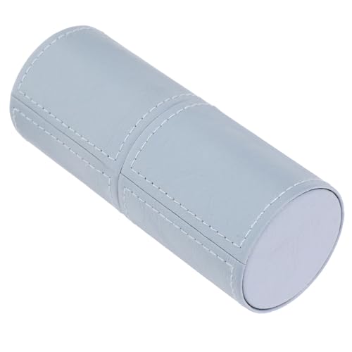 Beavorty Make-up-pinselhalter Nagelaufkleber Machen Make-up Pinsel Organizer Für Make-up-pinsel Reise-kosmetiktasche Groß Schminkkasten Make-up-organizer Rouge-pinsel-make-up Creme Blue Pu von Beavorty