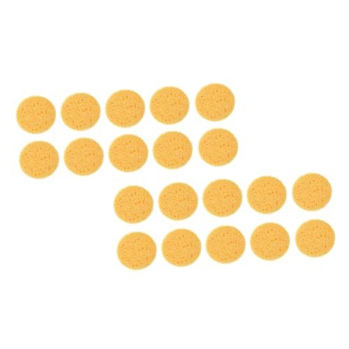 Beavorty Abgerundete Make-up-quaste 100 Stück Mädchen-make-up-pad Gesichtsreinigung Weiches Material Vielseitig Einsetzbar von Beavorty