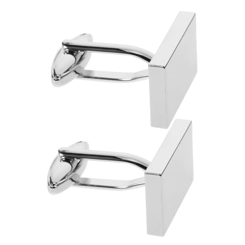 Beavorty Manschettenknöpfe Herren Silber Hochwertige Metall Cufflinks Einzigartiges Design für Hochzeit Geburtstag oder für Anzug und Hemd Beavorty Manschettenknöpfe Herren Silber Hochwertige Metall Cufflinks Einzigartiges Design für Hochzeit Geburtstag oder für Anzug und Hemd von Beavorty